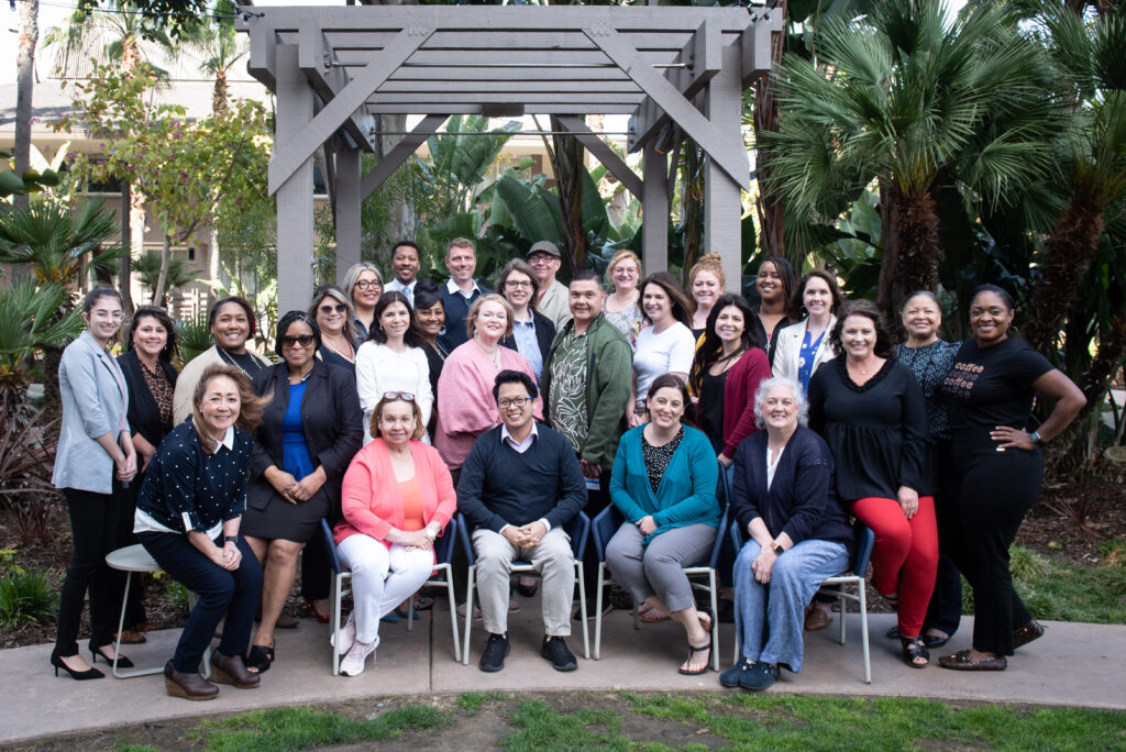 Group photograph of ASWB New Board Member Training participants in San Diego, including Angelita Salado of Florida